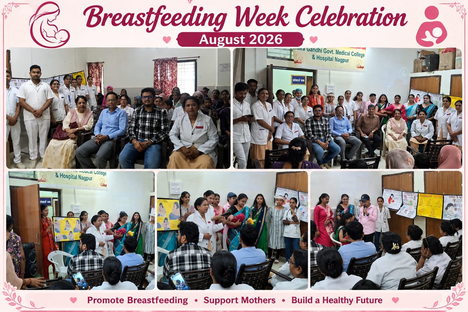 Celebration of Breastfeeding week with IAP