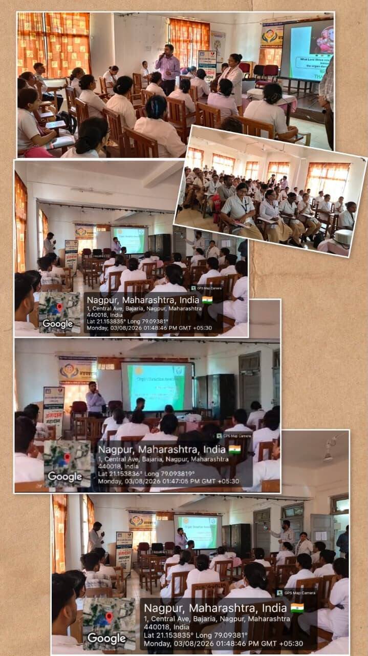 Organ Donation Awareness Program at IGGMCH, Nagpur